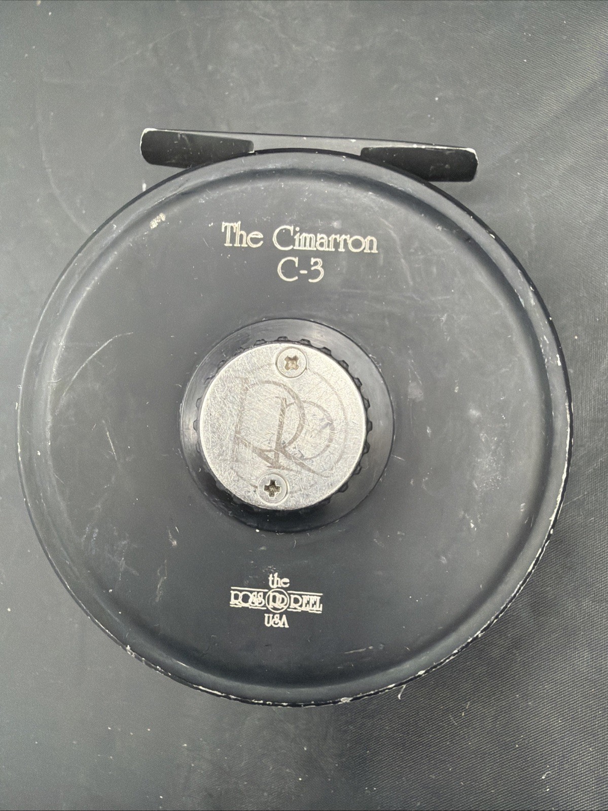 Ross Reels Cimarron C-3 Fly Fishing Reel Black USA Model with NEW SPARE SPOOL