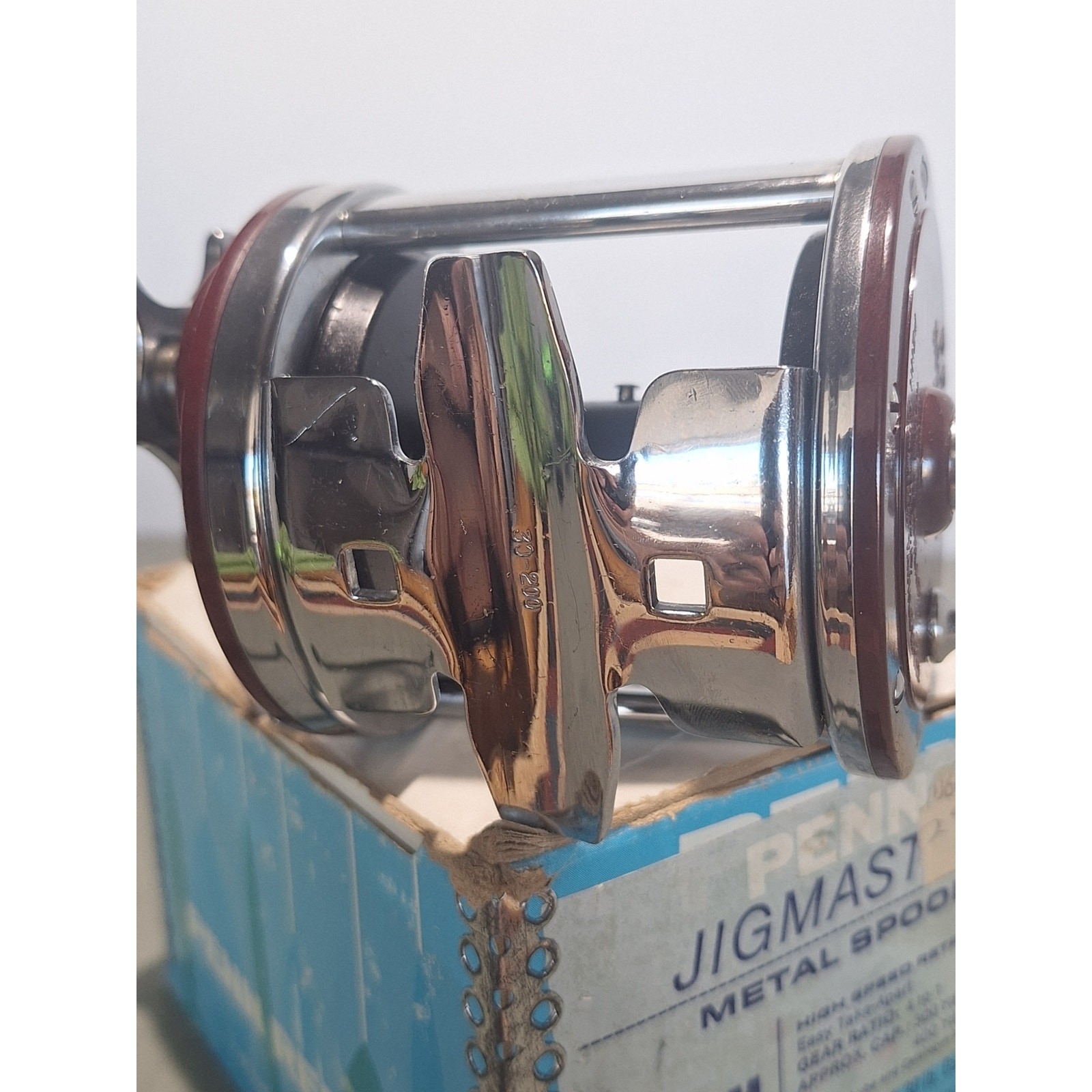 Penn Jigmaster 500SM Fishing Reel Metal Spool NOS CIB w/ Box Papers USA- LOOK!