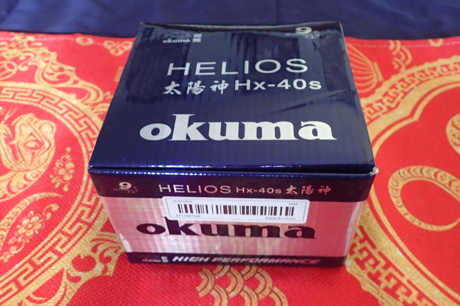 Okuma Helios 6.0:1 8BB+1RB Hx-40s 4000 Hi-Speed SPIN Fishing Reel Tournament Ed