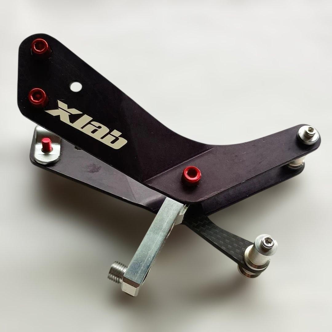XLAB Bottle Cage Mount CO2 Cartridge Holder with Inflator