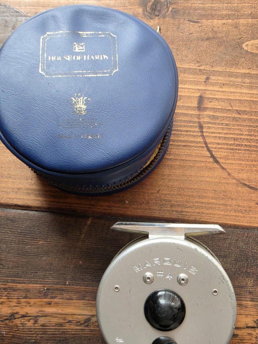 HARDY MARQUIS #4 Hardy Marquis Fly Reel with Case