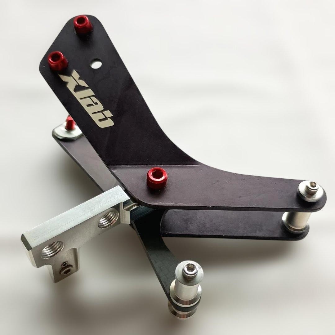 XLAB Bottle Cage Mount CO2 Cartridge Holder with Inflator