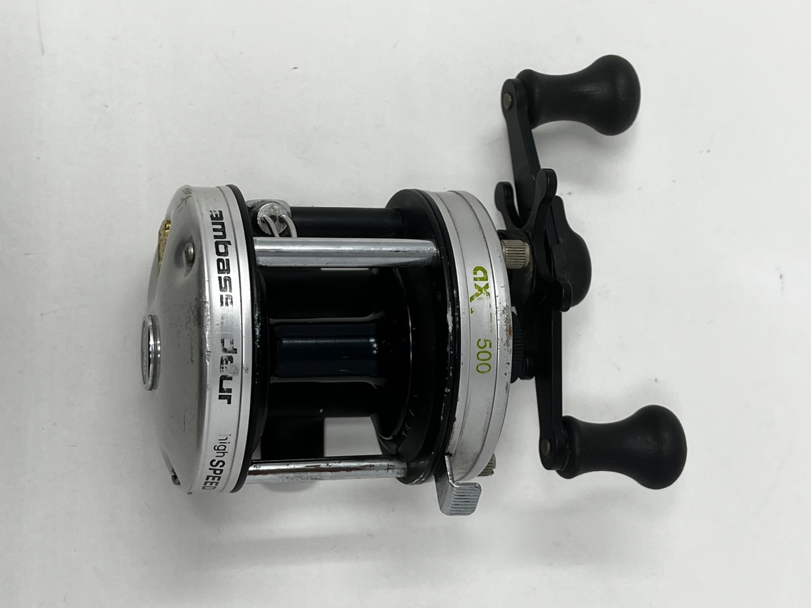 Abu Garcia Ambassadeur AXXAR 500 RND Baitcaster Reel High Speed RH Good Action