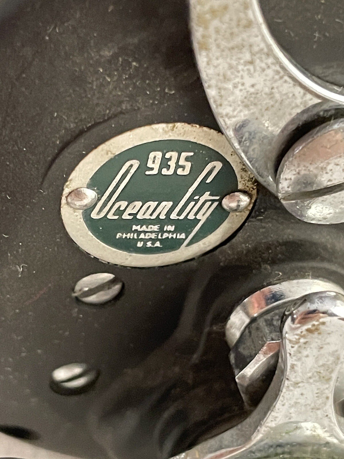 VINTAGE Ocean City 935 Fishing Reel Made in the USA