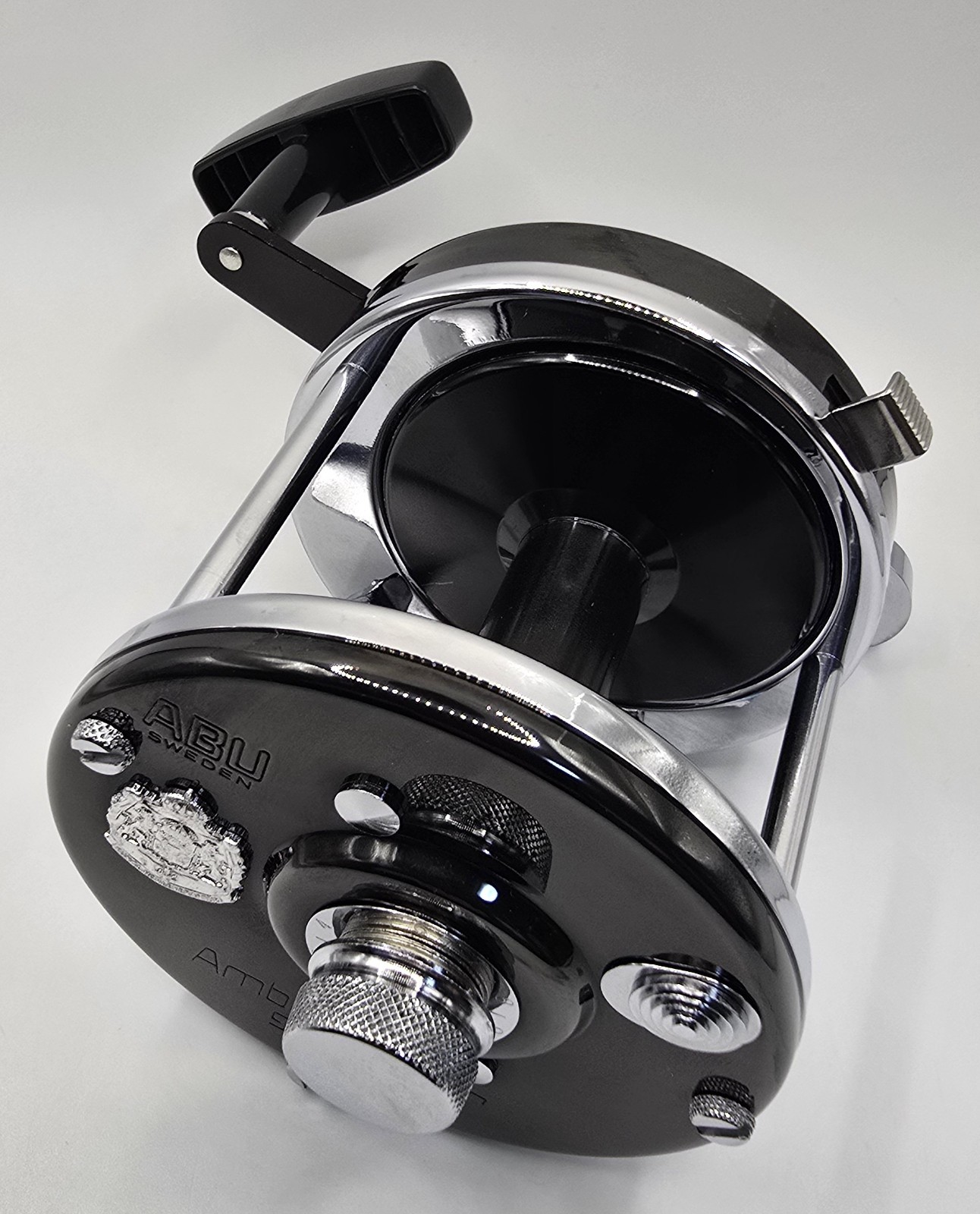 Abu Garcia Ambassadeur 9000C Black Auto Two Speed Reel FN.750300 Excellent