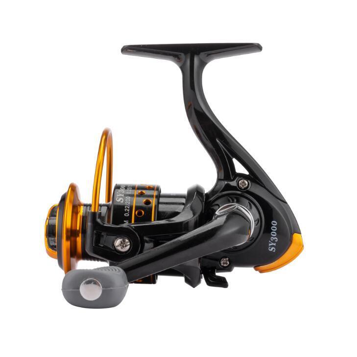 Metal Spool Spinning Reel 12BB Up to 17Lb Max Drag Freshwater Saltwater Fishing