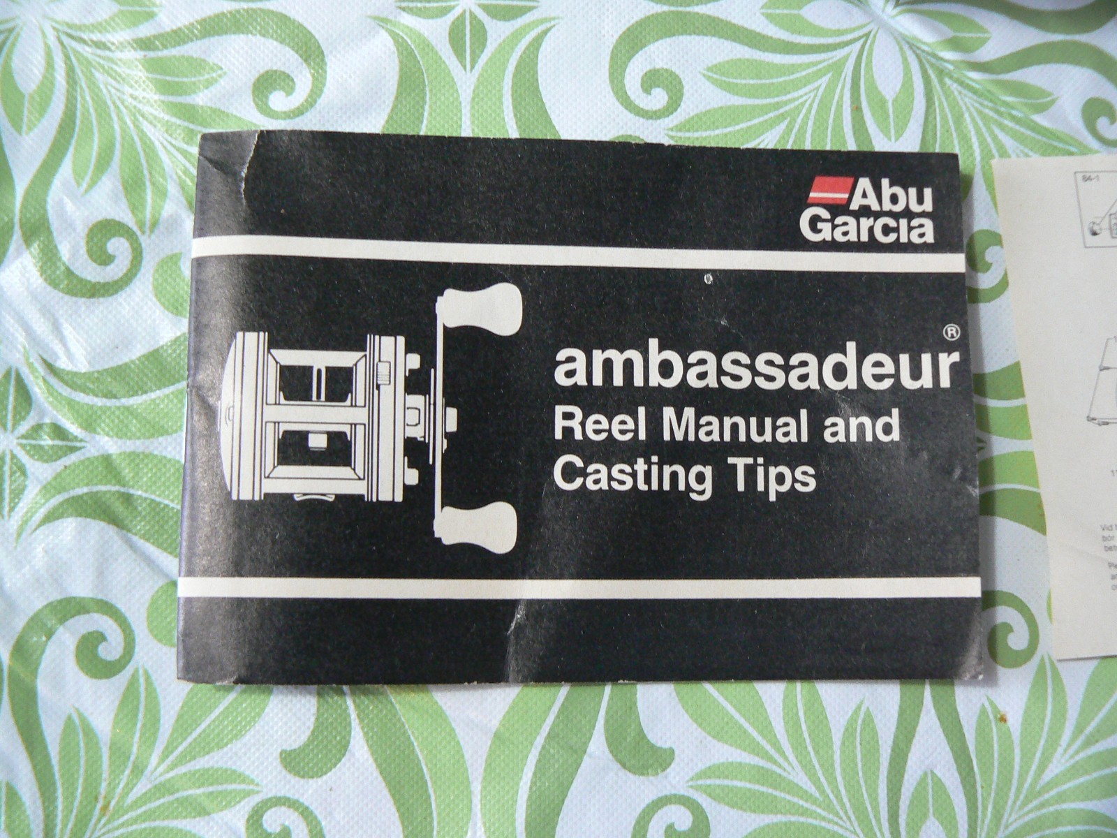 Abu Garcia Ambassadeur 5000 Box and Manual ONLY