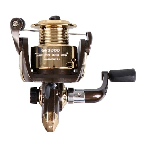 Spinning Fishing Reel for Freshwater Saltwater Gf1000 ( 3 Ball Bearings)