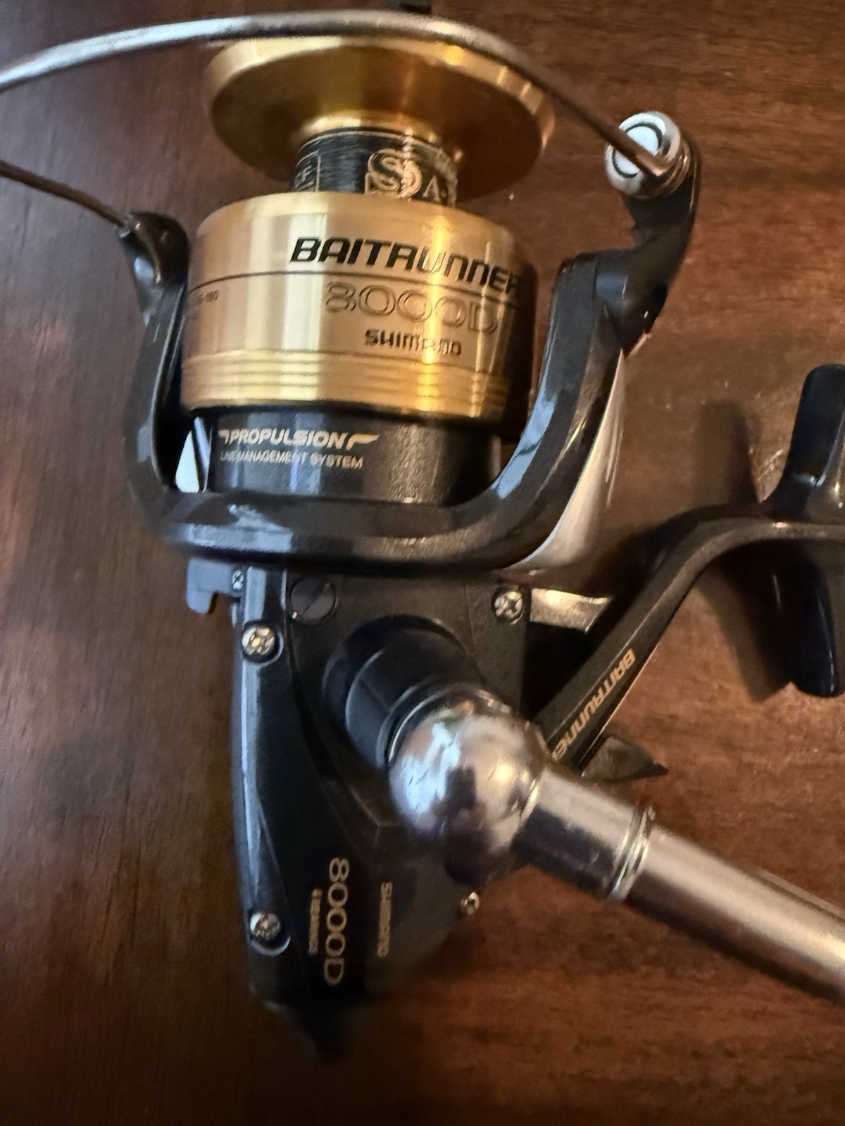 Shimano Baitrunner D Saltwater Reel, Gear Ratio 4.8:1, 21.7 oz.