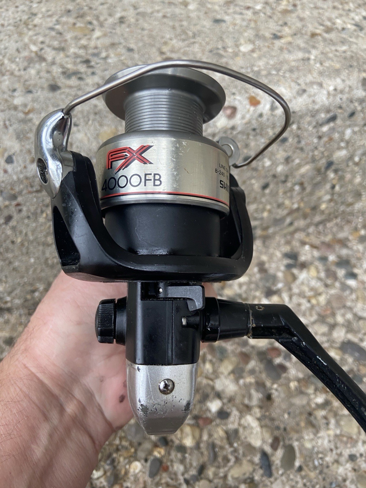 VERY NICE SHIMANO FX 4000 FB SPINNING REEL
