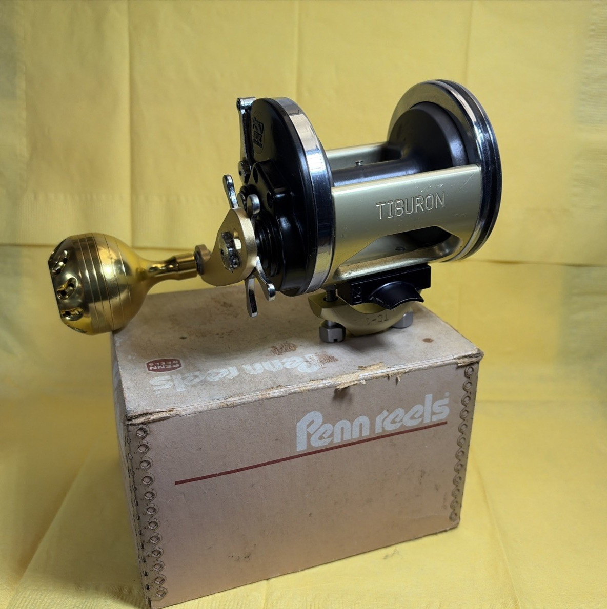 Penn Jigmaster 505 HS Tiburon Frame Fishing Reel 5:1 Ratio Clean & Fresh Service
