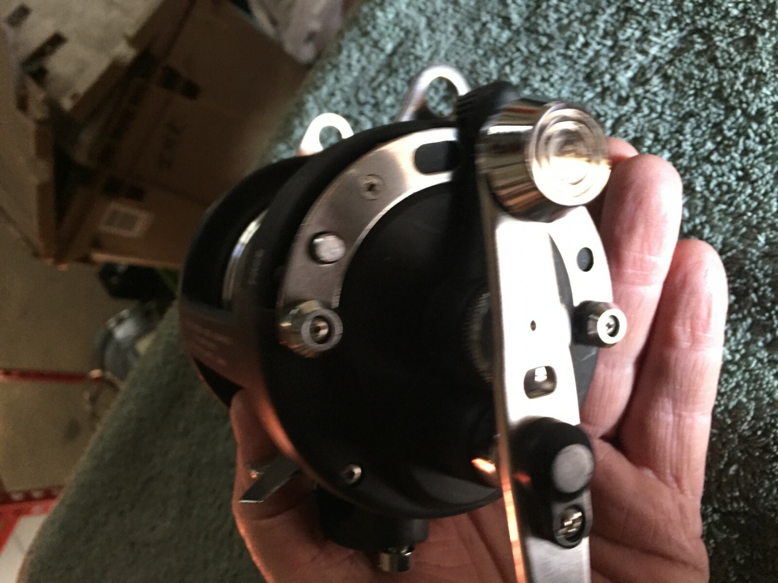 NEW Pflueger Contender G30 Lever Drag 4 Bearings 4.3:1 Ratio w/ Rod clamp