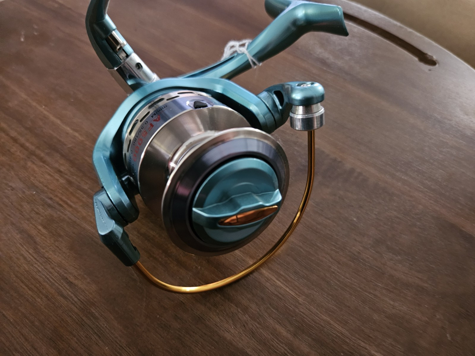 AF5000, HAIBIN FISHING, GEAR RATIO 5.5:1, 11+1 Spinning Reel, Teal