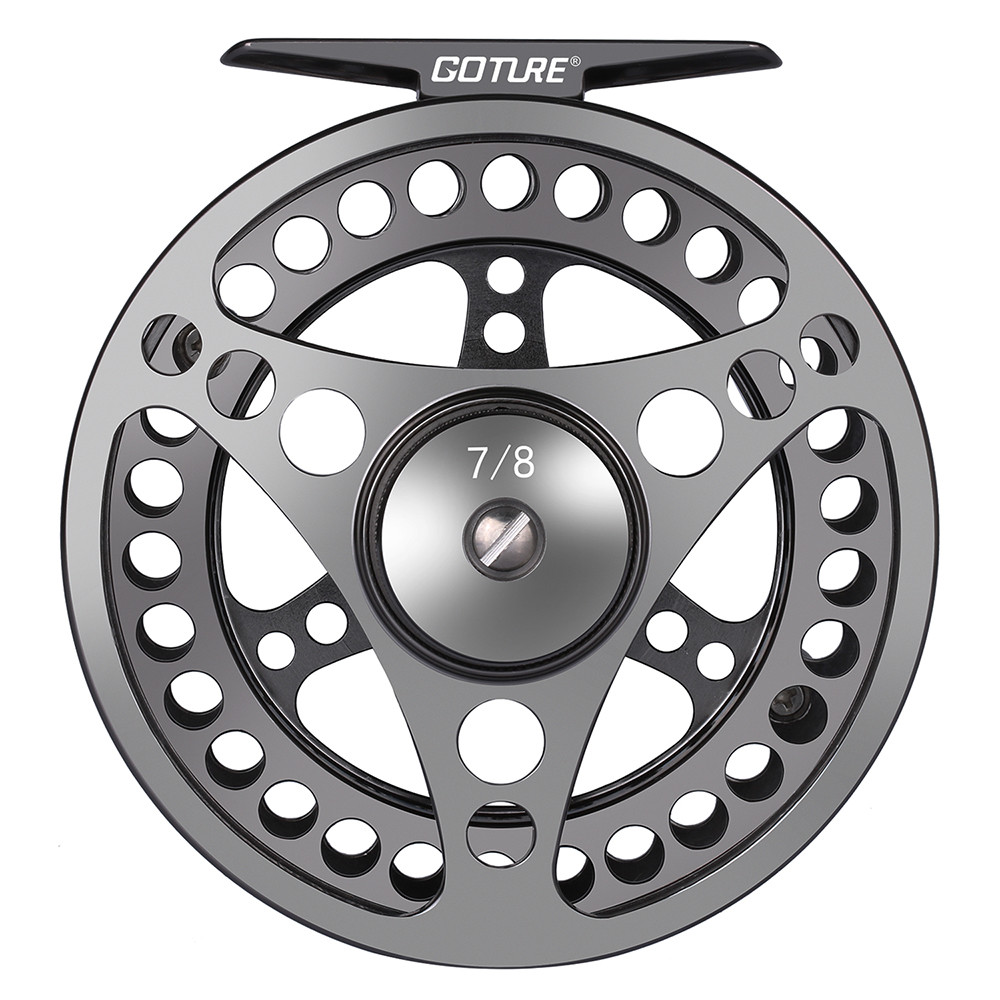 CNC-machined Large Arbor Fly Fishing Reel 3/4 5/6 7/8 9/10WT with Spare Spool