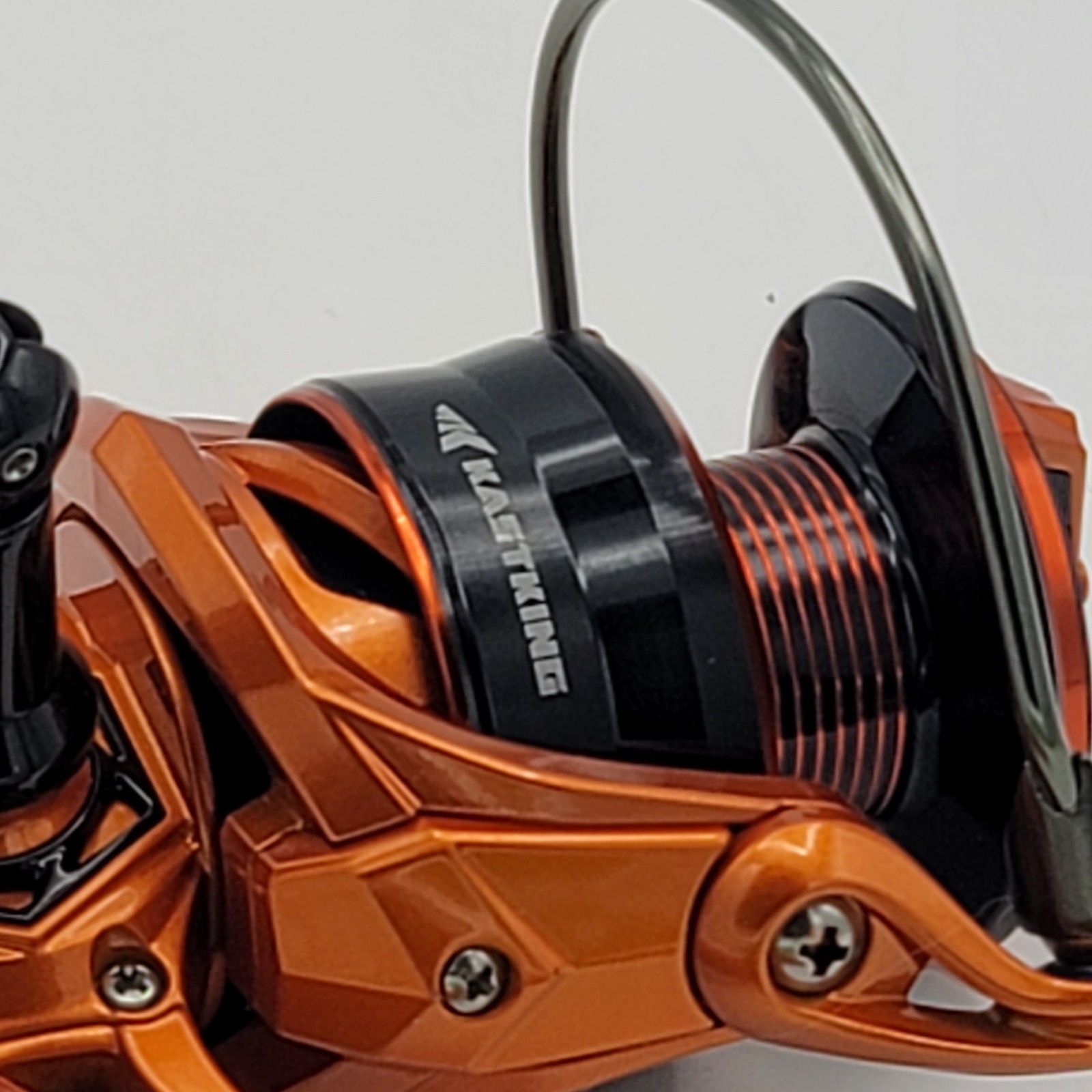 KastKing Lethal Blaze Spinning Fishing Reel 3000 Size 5.2:1 Gear Ratio Orange