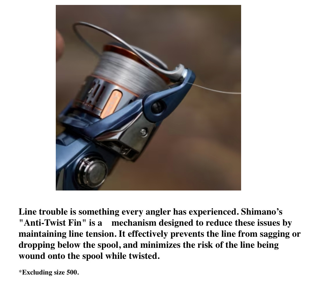 New Shimano 26 NASCI C2000S Spinning Reel NEW from Japan w/ Box and Paper