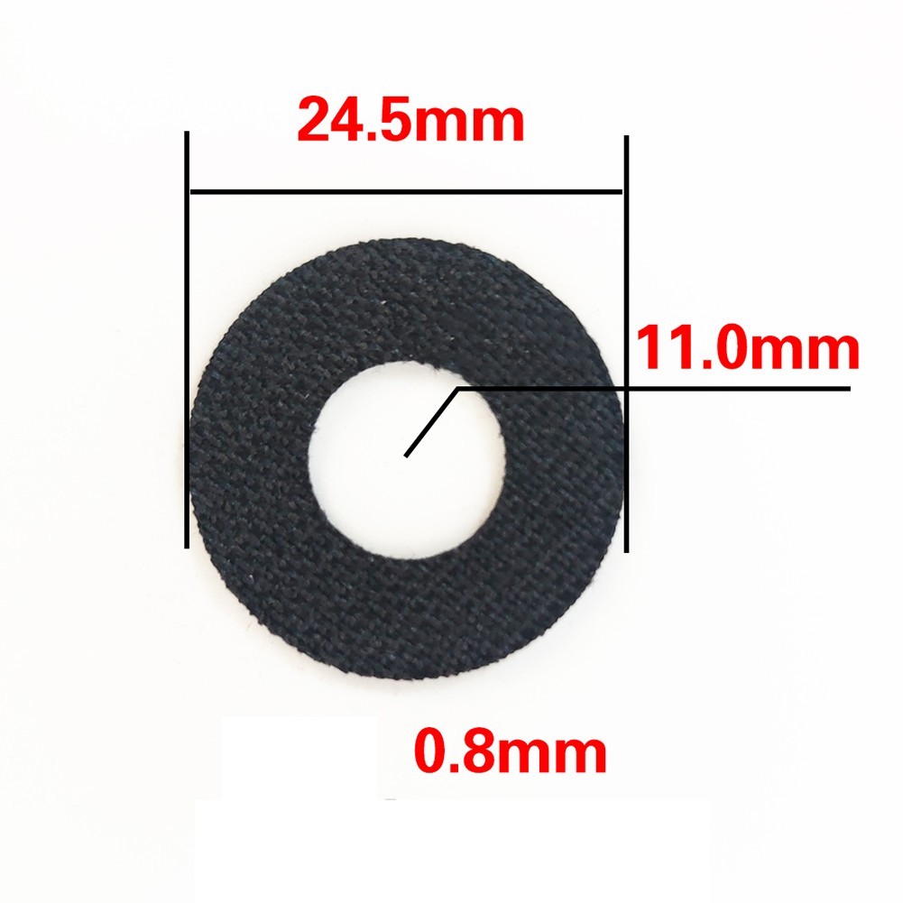 Carbon Cloth Fiber Reel Brake Pads for For revo and for TATULA Multiple Sizes