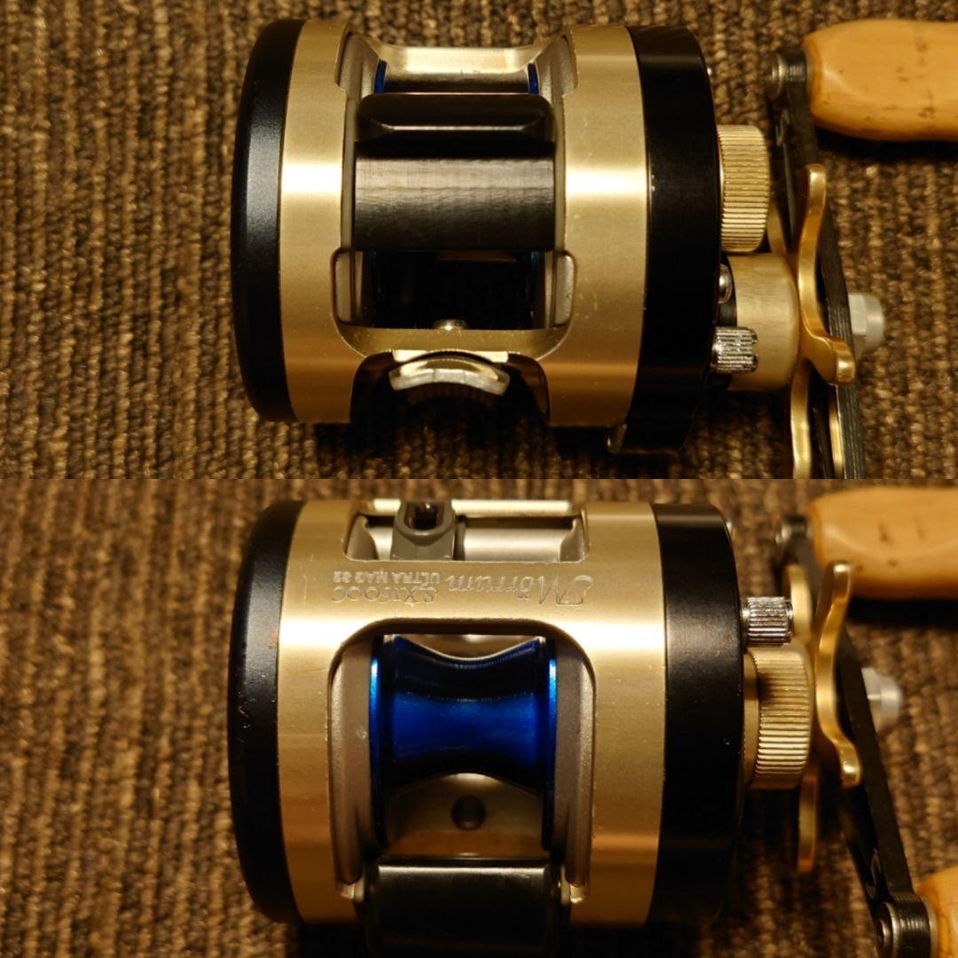 Abu Garcia ZPI Morrum SX1600C UM S2 AE74 Baitcasting Reel Black Gold