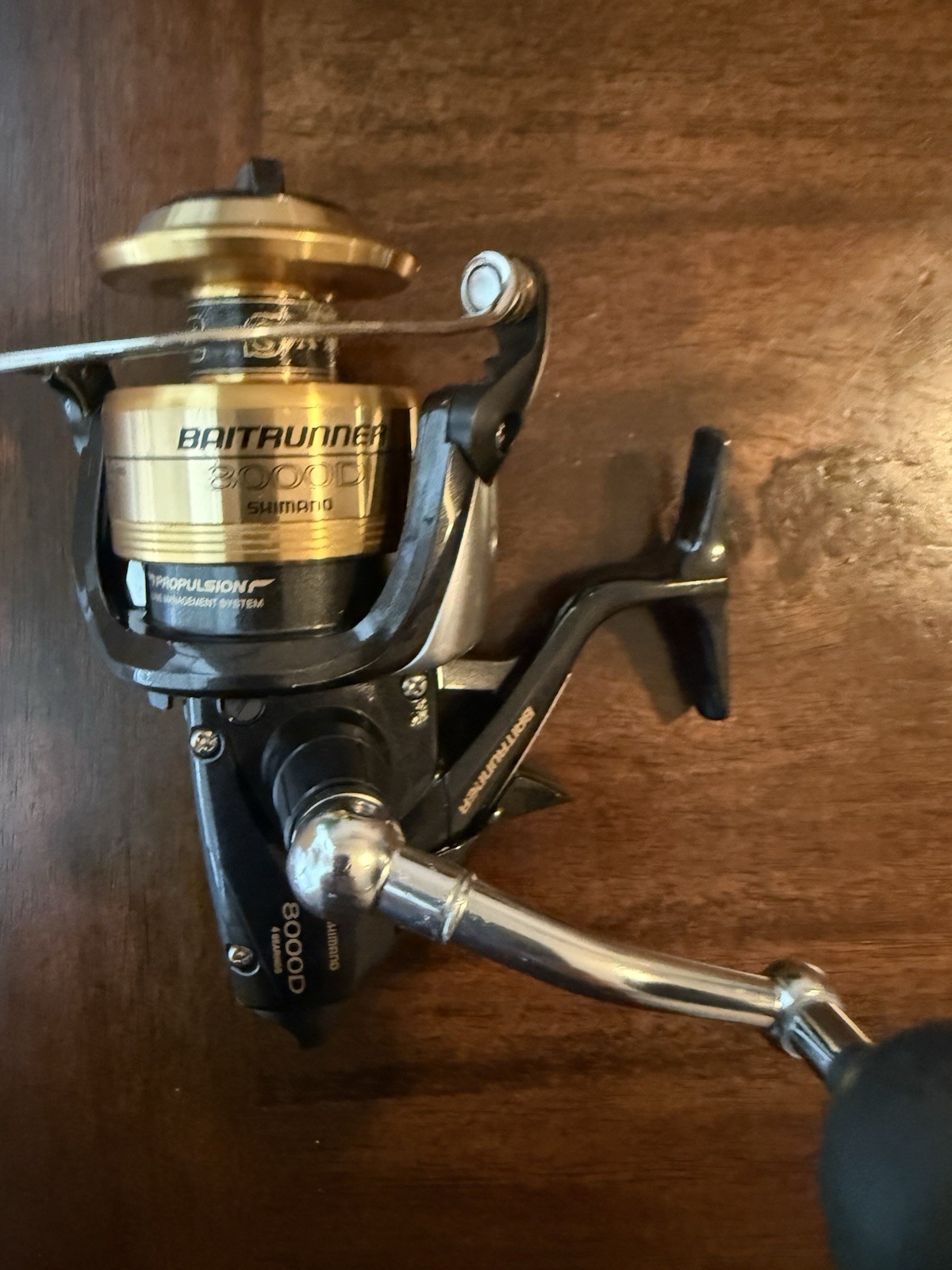 Shimano Baitrunner D Saltwater Reel, Gear Ratio 4.8:1, 21.7 oz.