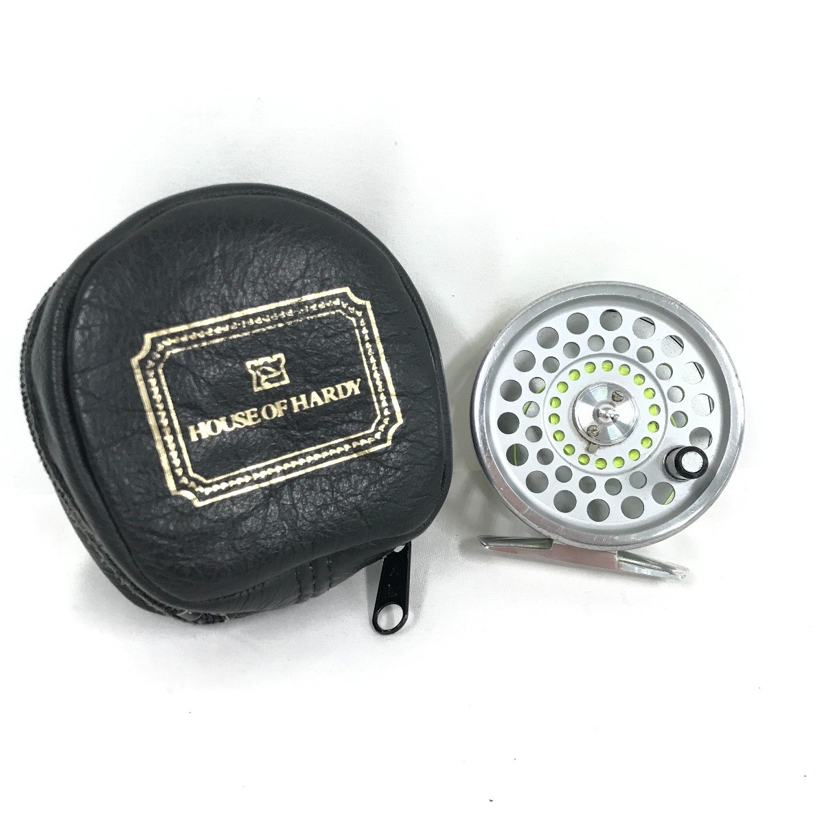 HARDY Silver Marquis #5 Fly Reel with Reel Case