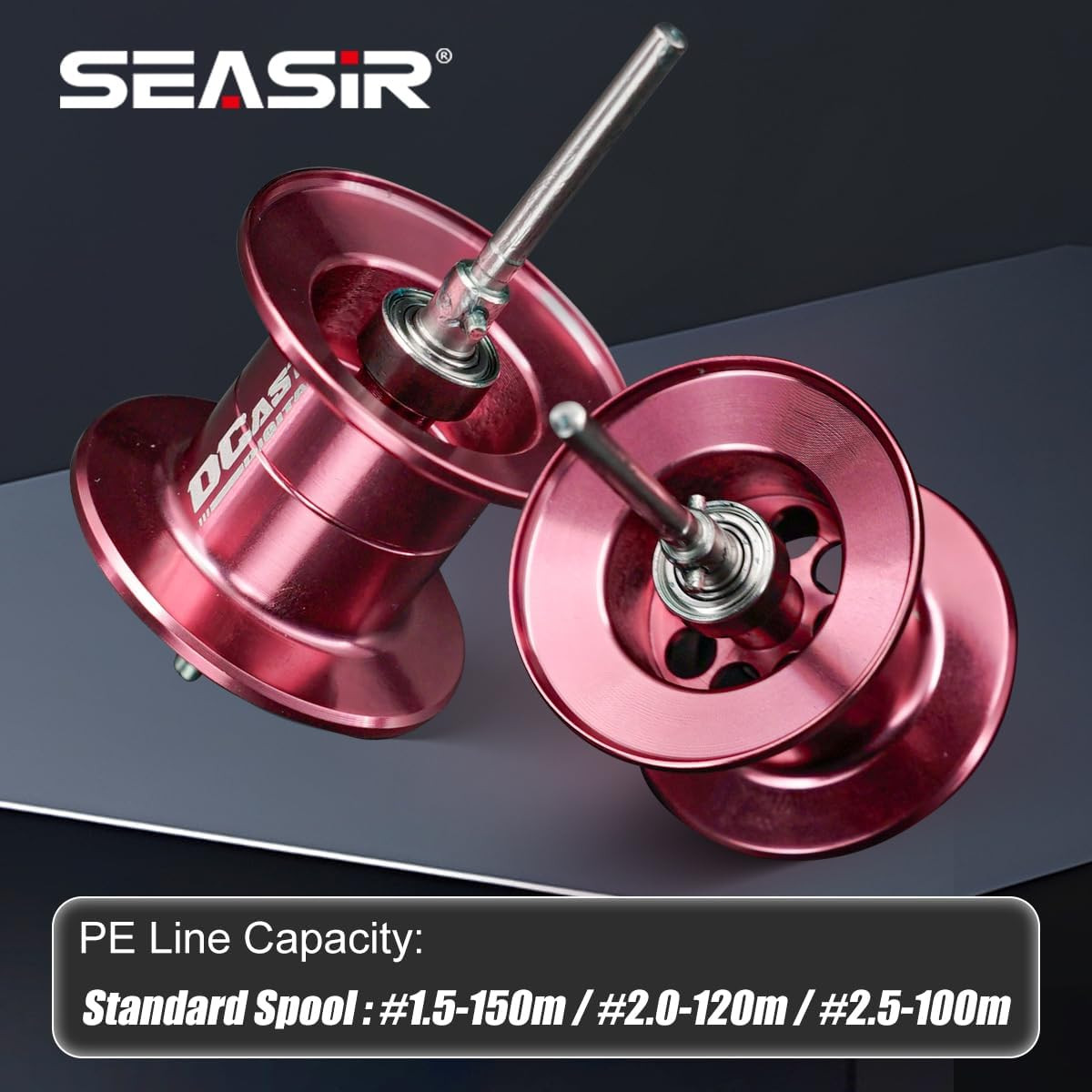 SEASIR Dcast Baitcaster Reel, Digital Control Fishing Reel, Ultralight Baitcasti