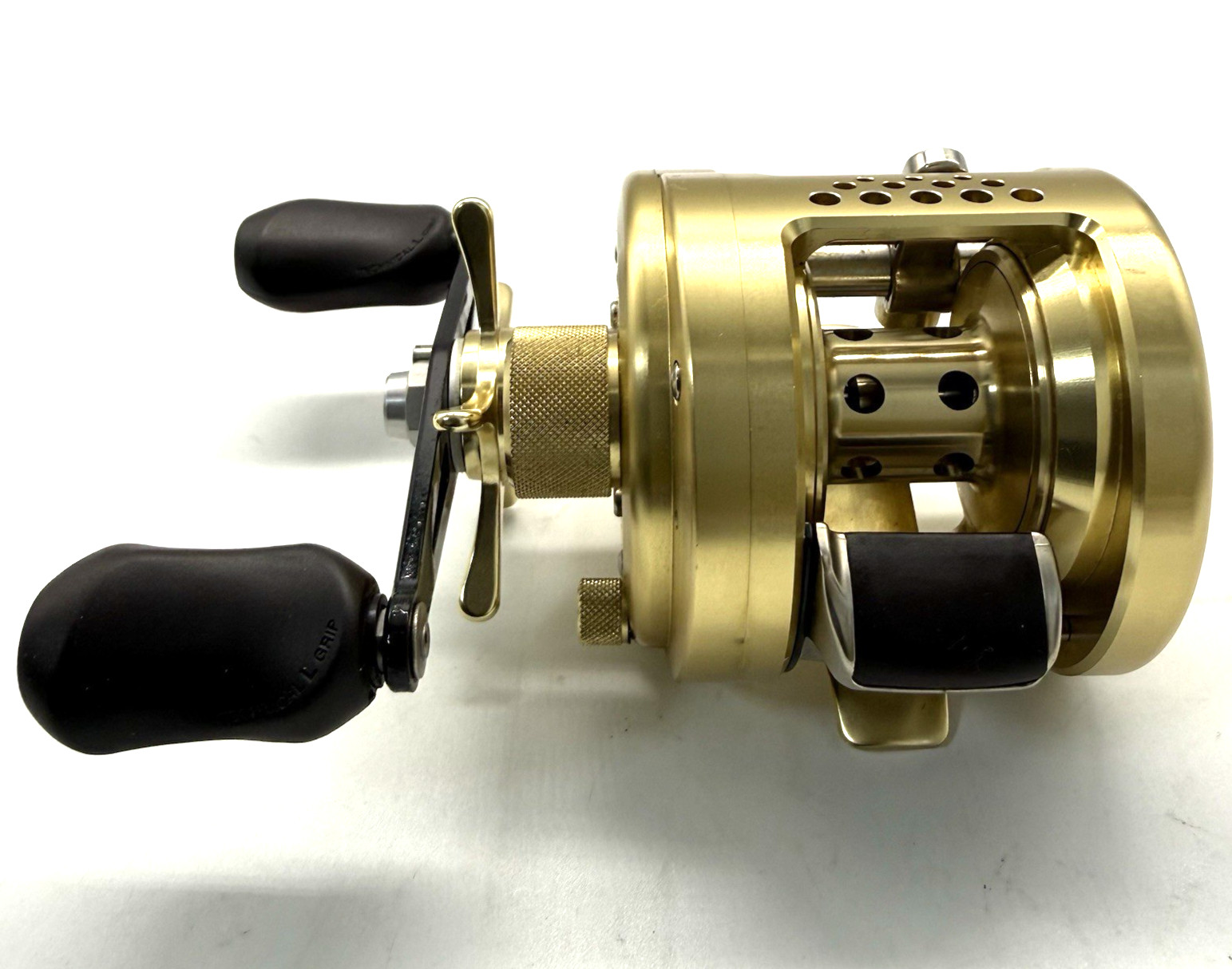 Shimano 00 CALCUTTA CONQUEST 201 Left Bait Casting Reel In Box „Near Mint“ JAPAN