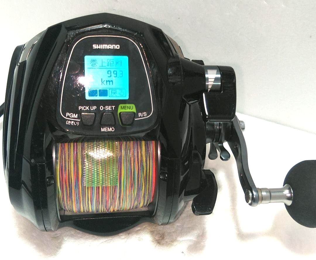 Shimano 15 ForceMaster 9000 Electric reel Big-game Saltwater Power cord Oiled up
