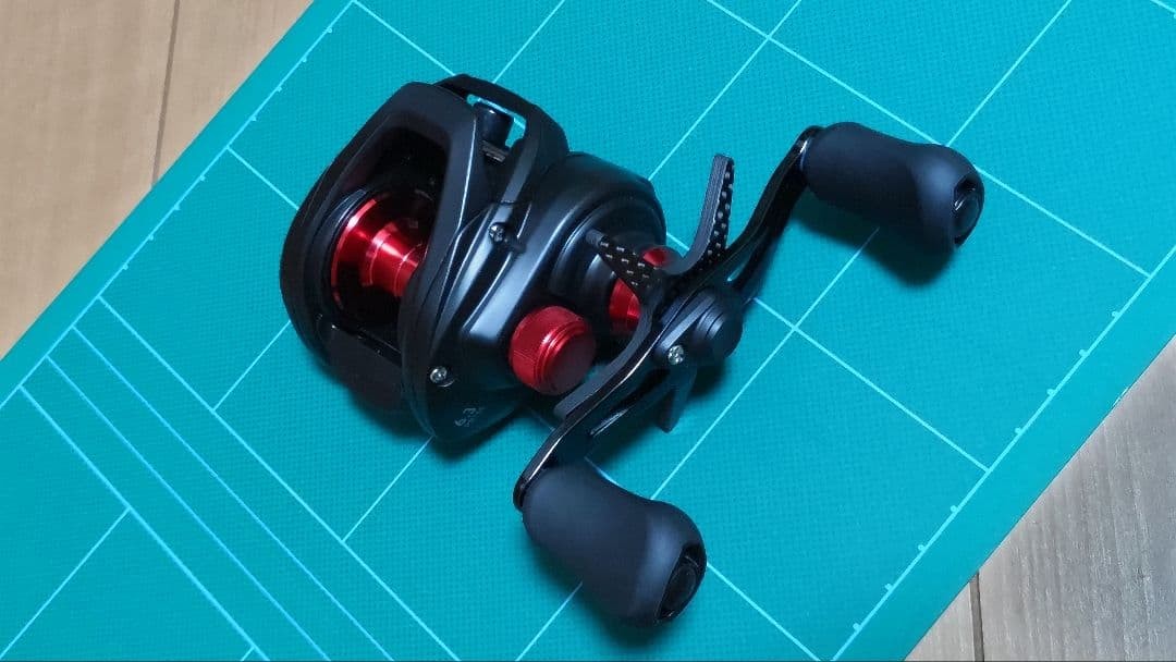DAIWA PR100 with custom parts Reel