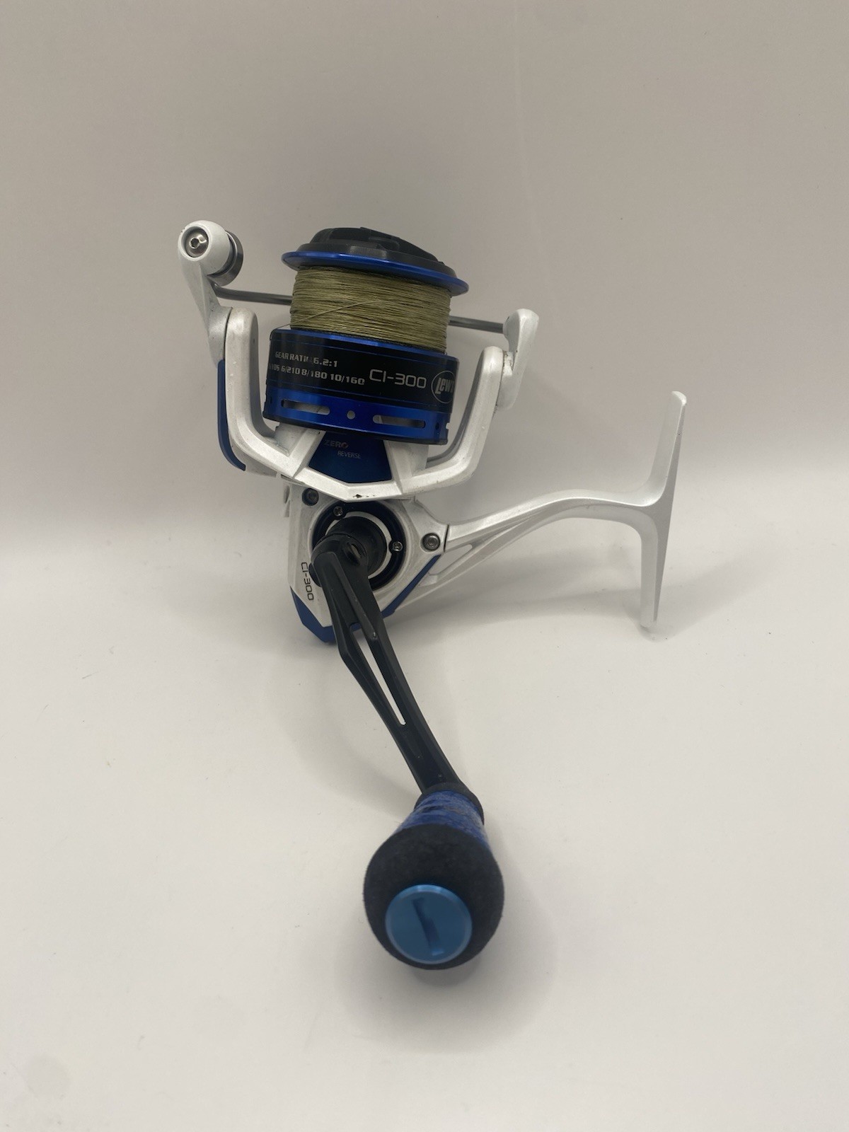 Lews CI300 Custom Inshore Speed Spinning Reel 7BB Gear Ratio 6.2-1