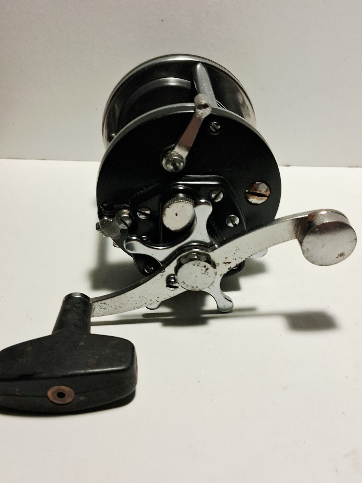 Penn Reels, Model 10 Level wind Ball bearing reel. Aluminum spool. U.S.A. Made.