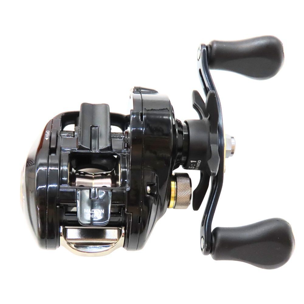 Daiwa BASS X80SHL Left-Hand Baitcasting Reel Used Black High Gear