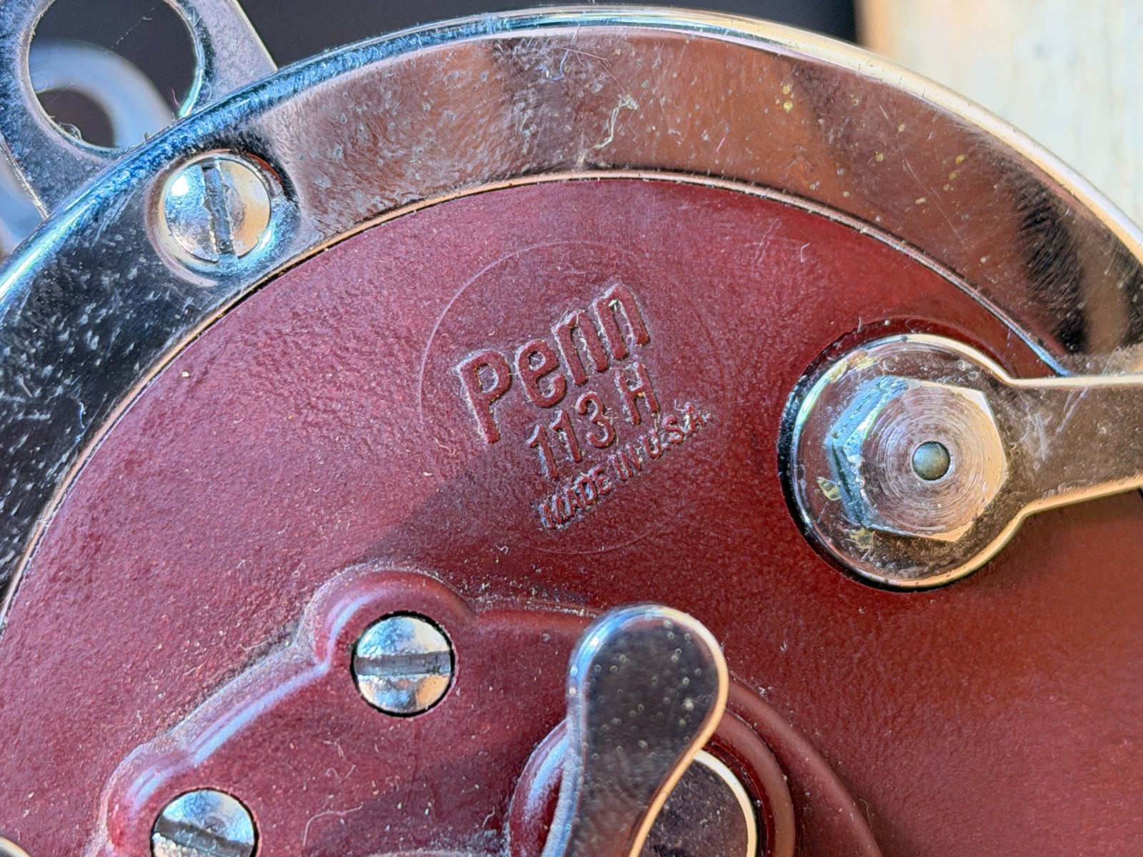 Vintage PENN Senator 113H 4/0 Special Saltwater Fishing Reel w/ Original Box