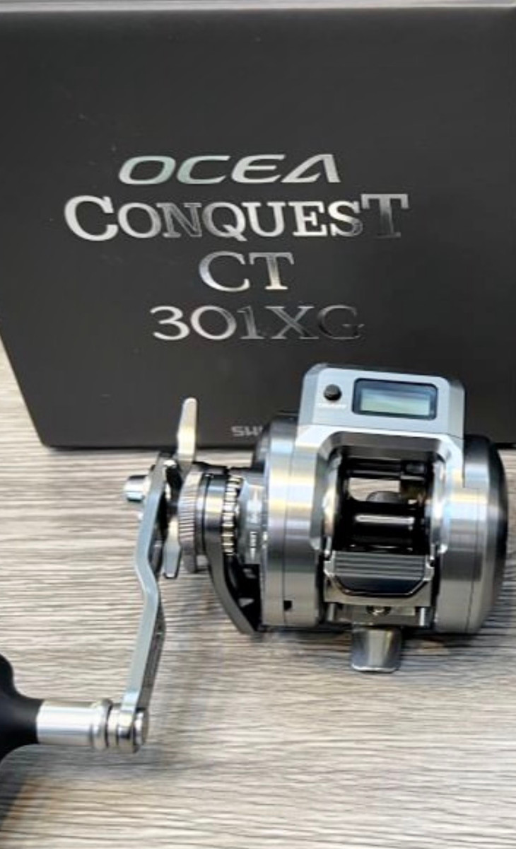 Baitcasting Reel 26 OCEA CONQUEST CT 301XG Left 7.5:1 Fishing Reel IN BOX