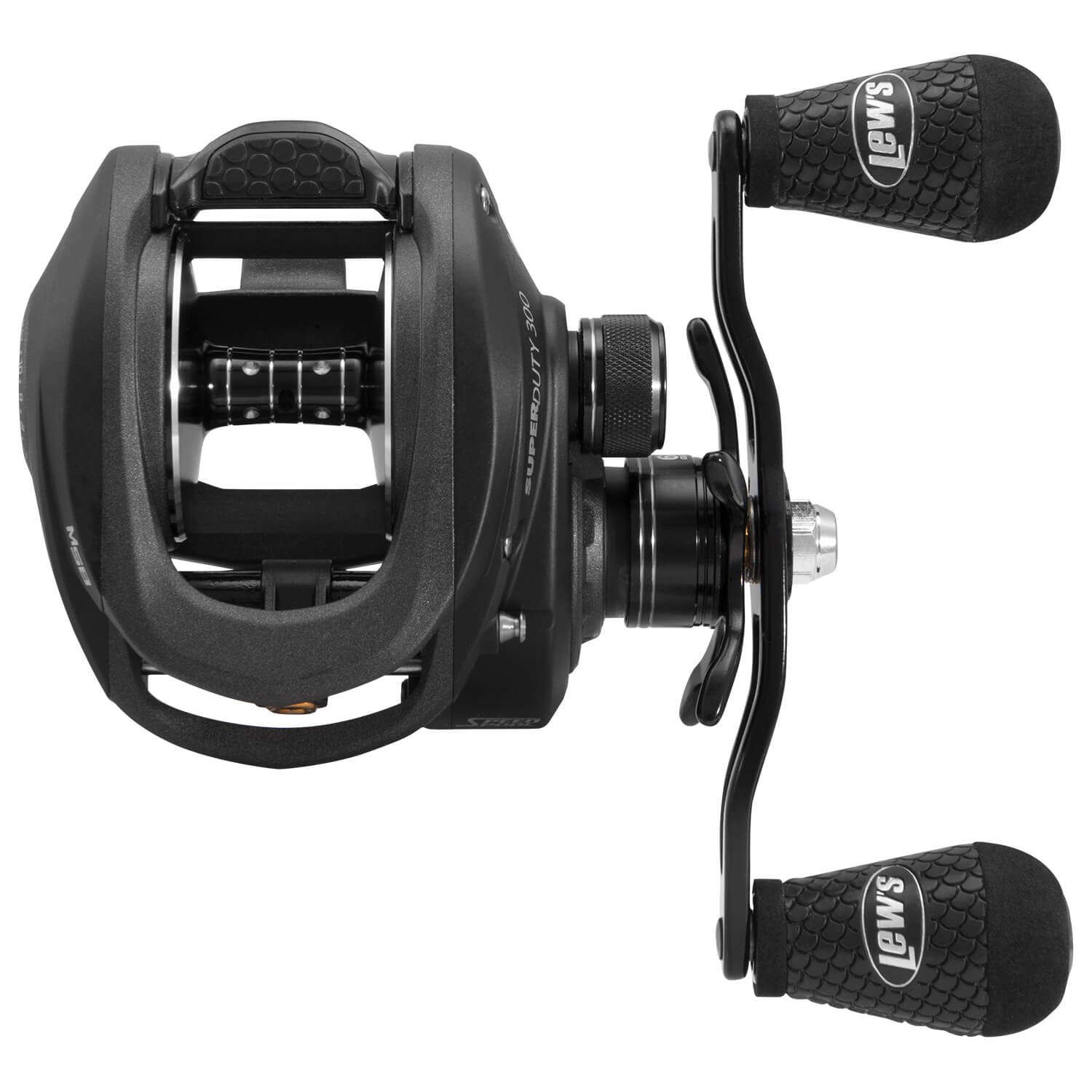 Lew’s Super Duty 300 Baitcast Reel Black Spinning Fishing Pike Zander MSB 39mm