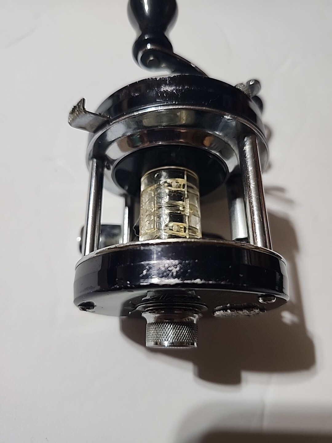 Vintage Abu Garcia AMBASSADEUR Black Left Hand Sweden Power Speed