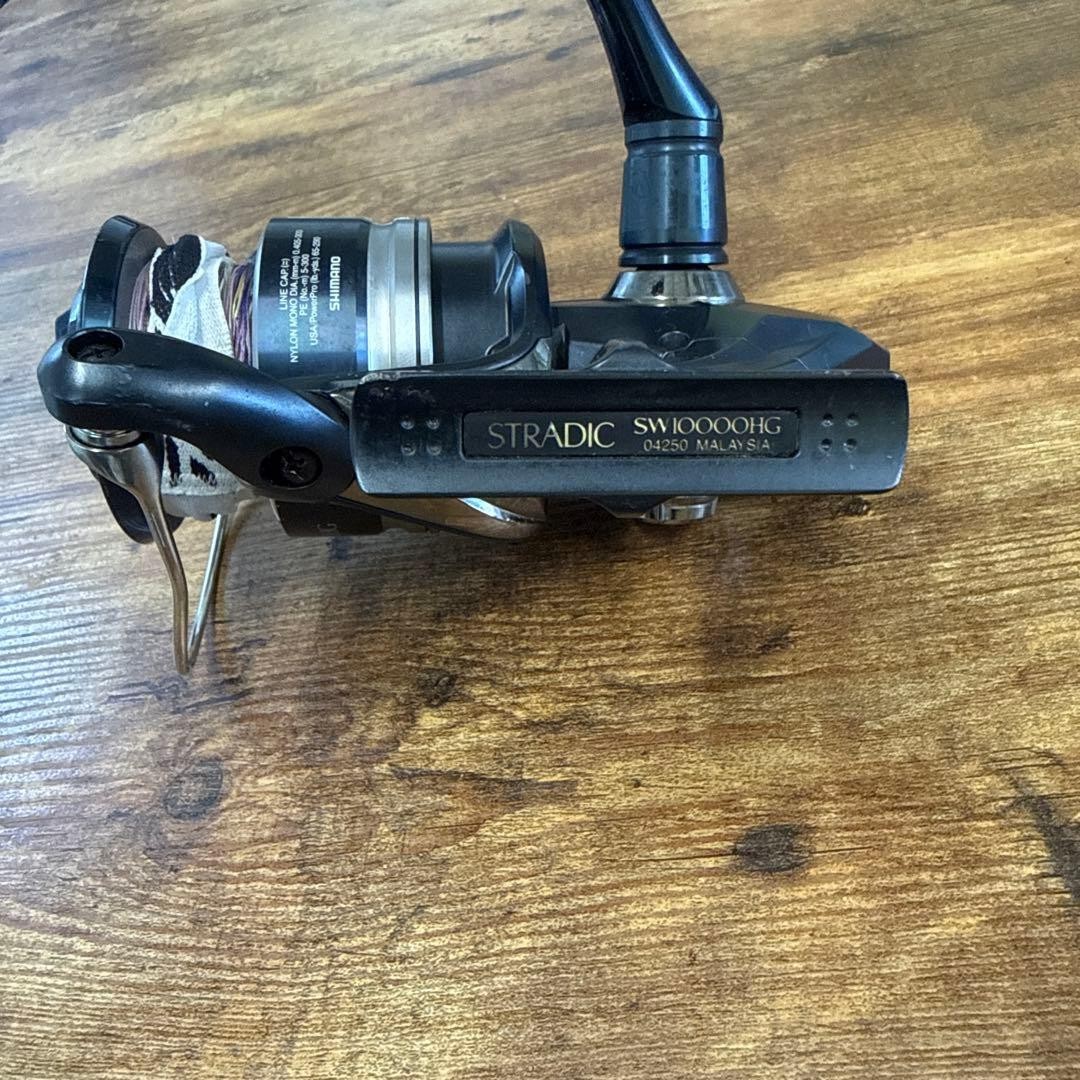 SHIMANO STRADIC SW10000HG Spinning Fishing Reel Gear Ratio Jigging Outdoor Japan