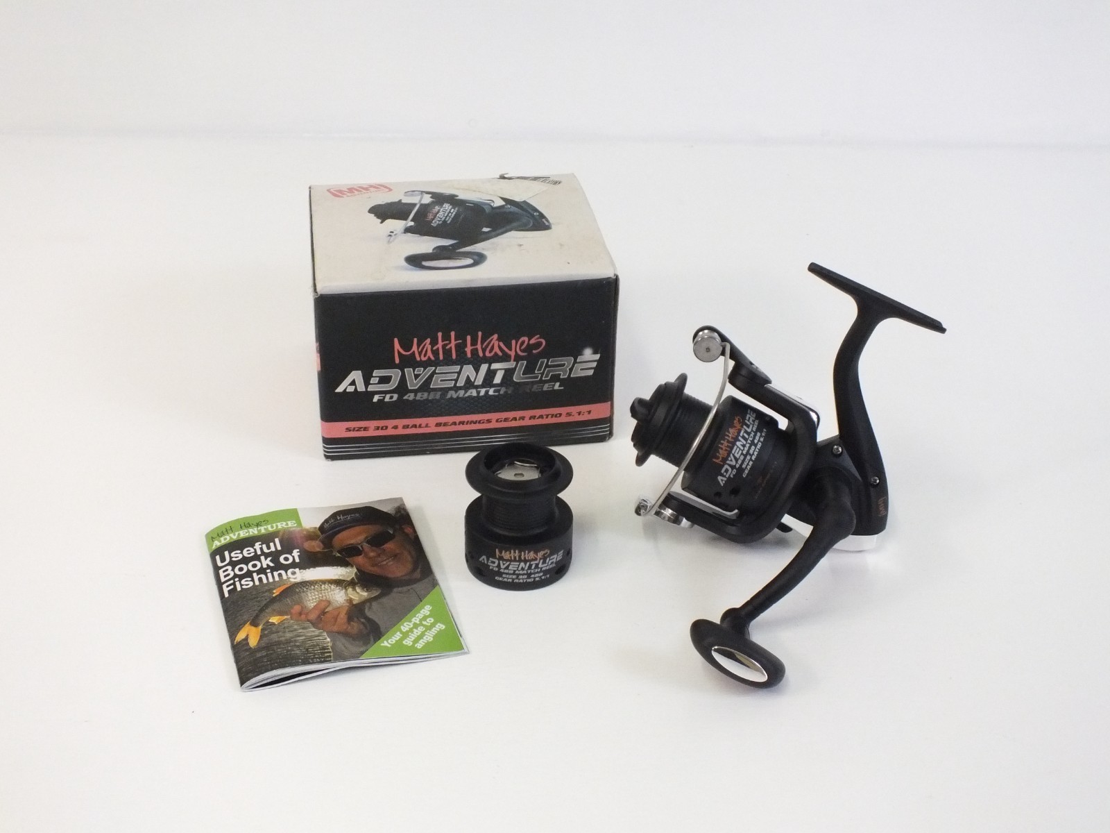 Matt Hayes Adventure FD 4BB Fixed Spool Coarse / Match Fishing Reel – Unused