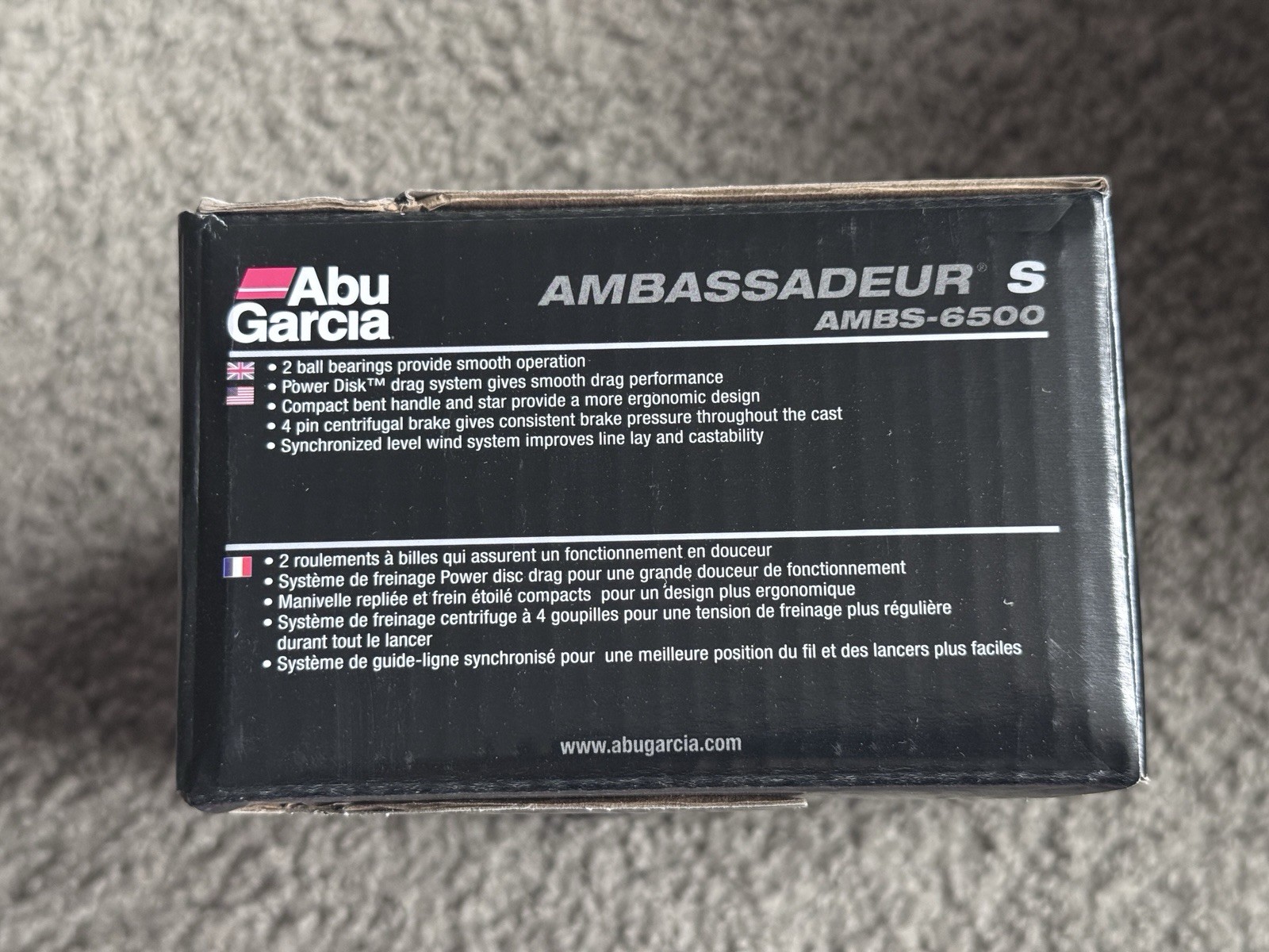 NEW Abu Garcia Ambassadeur S AMBS- 6500 Casting Reel FREE SHIPPING