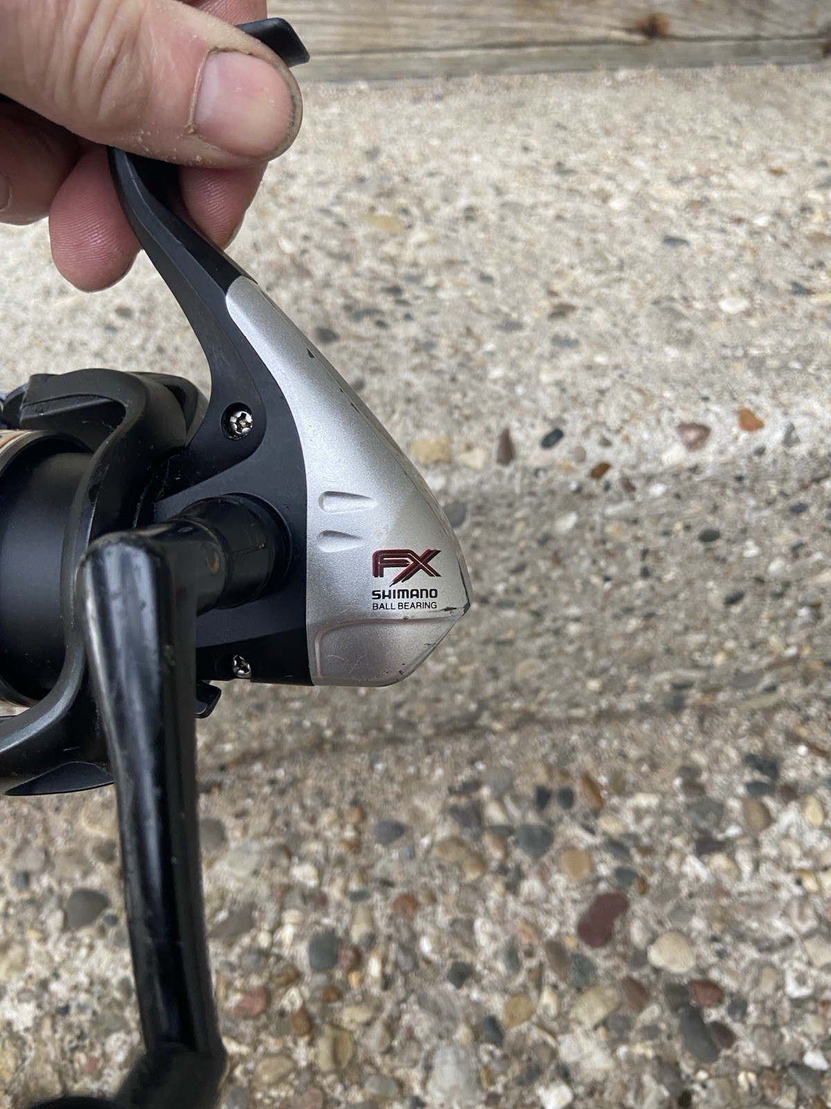 VERY NICE SHIMANO FX 4000 FB SPINNING REEL