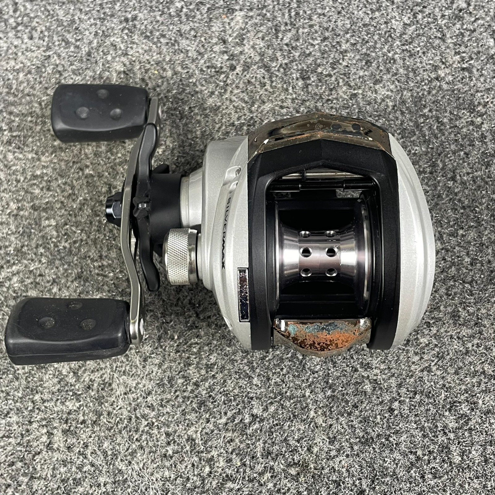 Abu Garcia Silver Max 3 SMAX3-L 6.4:1 Left Hand Low Profile Baitcast Reel 6BBs