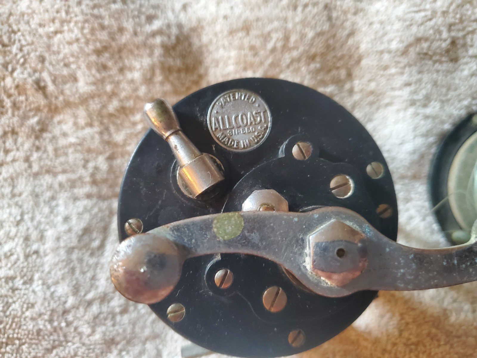 Reels x 3 Parts Non-Working Sealake #930,AllCoast #11-850,South Bend Spin Cast