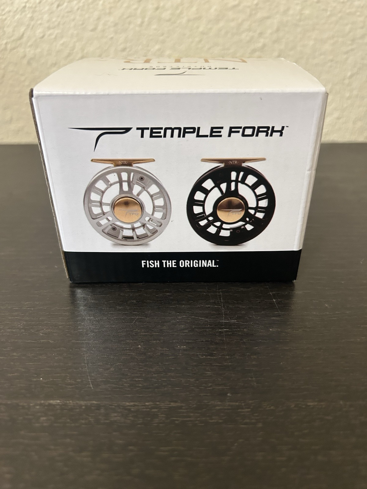 NEW Temple Fork Outfitters TFO NTR I Large Arbor Fly Fishing Reel BG Black Gold