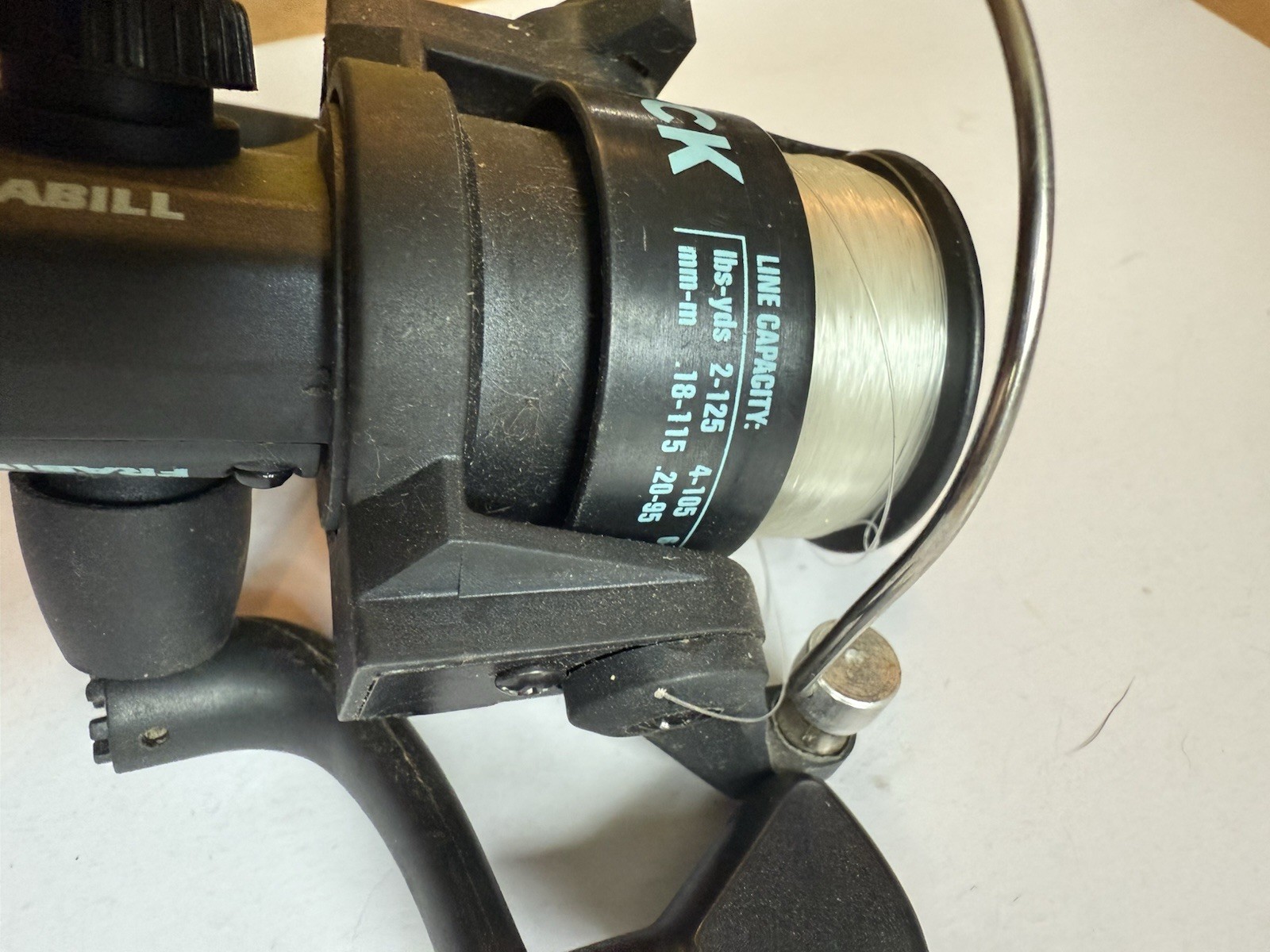 Frabill Sub Zero Spinning Reel Low Temp Lubrication Ice Fishing Ball Bearing