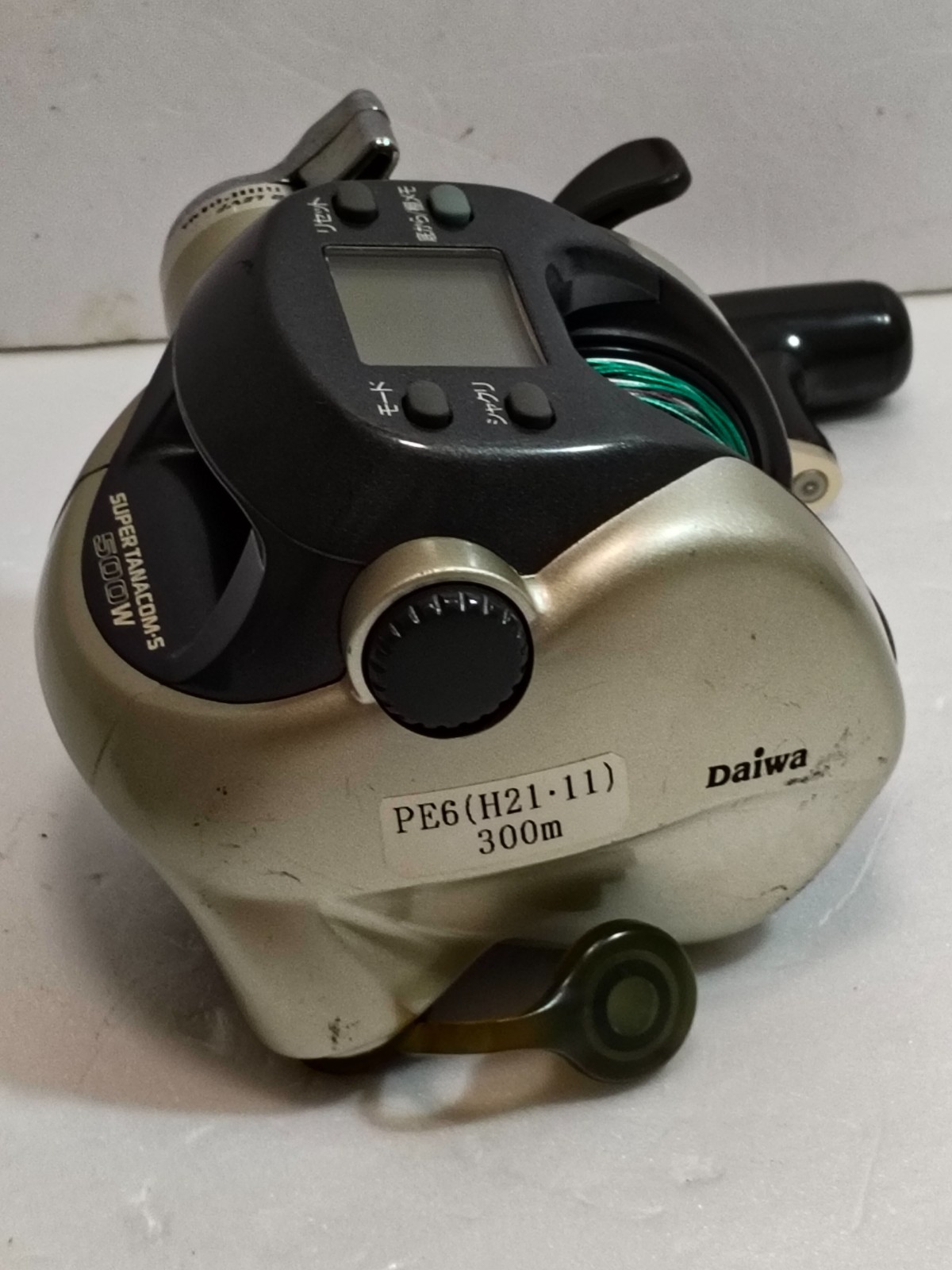 DAIWA Super Tanacom-S500w Electric Fishing Reel English Manual Power Cord :sw22
