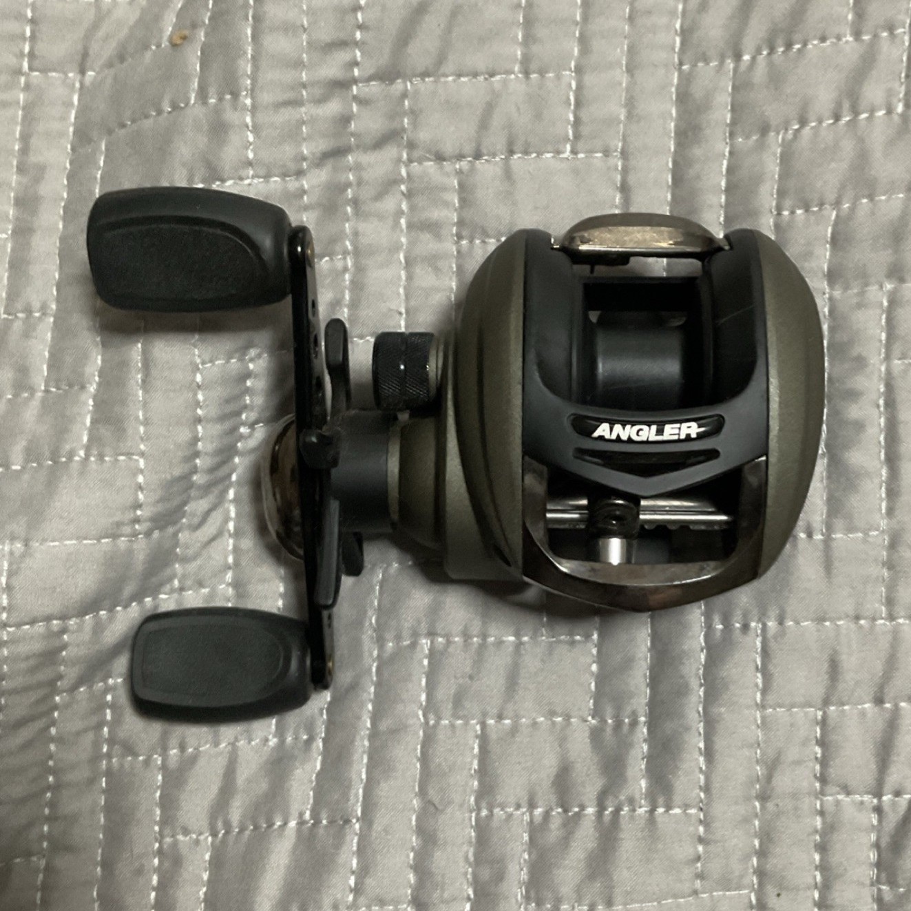 Angler Baitcast Reel 3 Ball Bearings Green Black Grey Casting Fishing Reel