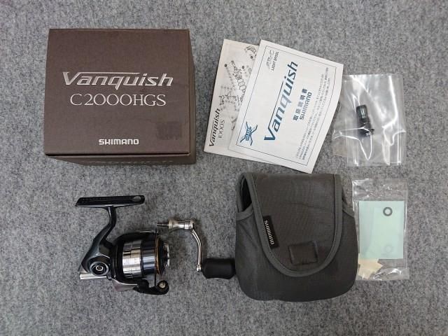 Shimano 12 Vanquish C2000HGS Spinning Reel Stand Used – – From JAPAN