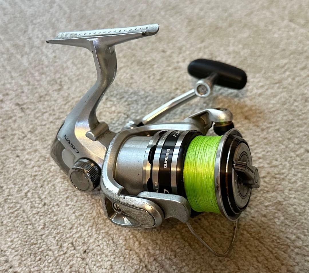 SHIMANO NASCI C3000 SE30E Spinning Reel Used JDM Japan