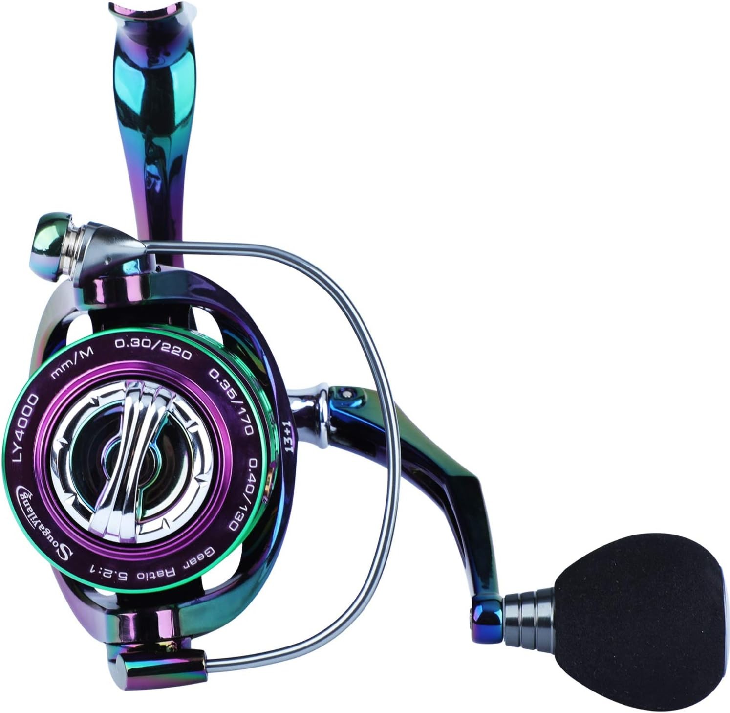 Colorful Fishing Reel 13 1 BB Light Weight Ultra Smooth Powerful Spinning Reels