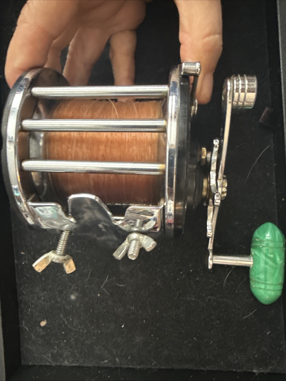 Penn Long Beach 67 Vintage Saltwater Fishing Reel USA Bakelite