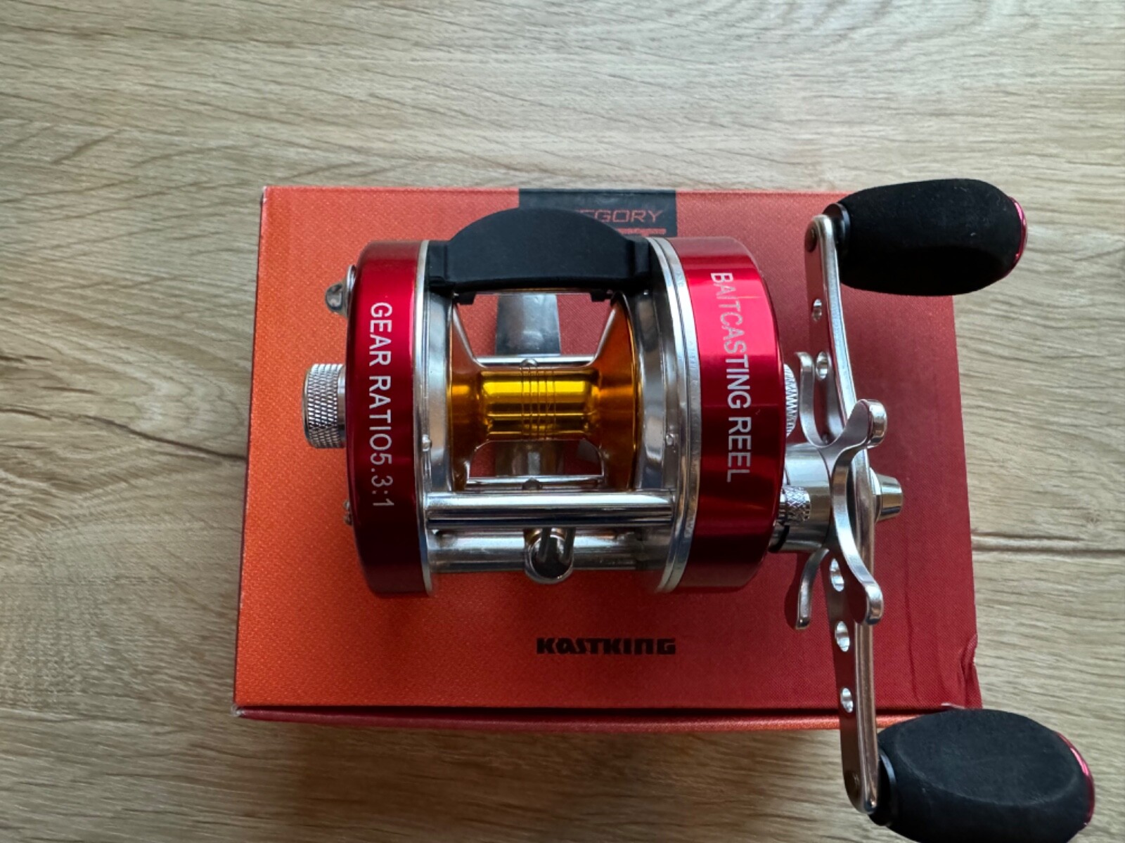 KastKing Rover40L 5.3:1 Conventional Reel Saltwater Reel Metal Body Reels – Left